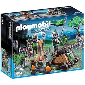 Playmobil 6041 Wolf Knights with Catapult