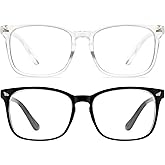 Yogo Vision Fashion Glasses Non-Prescription Eyewear Frame for Women Classic Eyeglasses Men