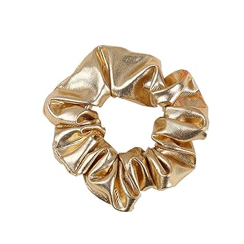 Amazon Com 8 Pcs Gold Elastic Hair Ties Cloth Hair Ring