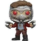 Funko Pop Marvel: Guardians of The Galaxy Vol. 2 - Star Lord Chase Variant Limited Edition Vinyl Figure (Bundled with Pop Box Protector Case)