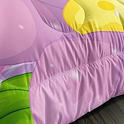 CVHOUSE Mermaid Unicorn Bedding Twin Size,Floral