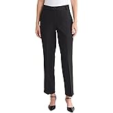 Kasper Womens Pull-on Straight Leg Pant