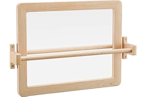 Ogears Montessori Baby Pull Up Bar, Montessori Small Mirror is Suitable for Babies Aged 6 to 18 Months, Infants Registry Item
