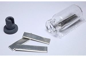 CHEMISTRY CABINET Tin Metal Strips/Electrode 99.99% Pure Element 50 Sn Chemistry Sample - Science experiment - Chemistry kit- Periodic Table, Element Collection, poor Metals