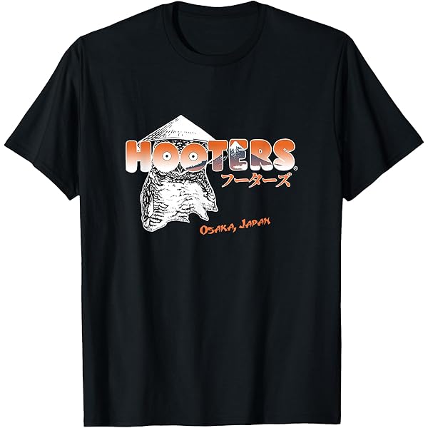 Amazon.com: Womens Hooters Osaka, Japan V-Neck T-Shirt
