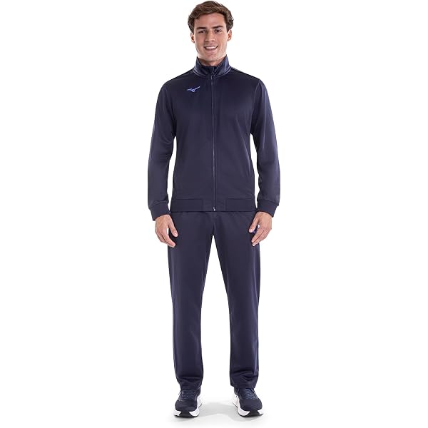 Conjunto Agasalho Mizuno Masculino Treino Root Basic 2 Preto