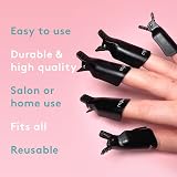 MYLEE 10 Pcs Soak Off Nail Clips Set Gel Polish Remover Plastic Reusable view 2
