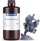 ANYCUBIC 3D Printer Resin 1KG Grey 405nm UV Fast Curing High Precision Low