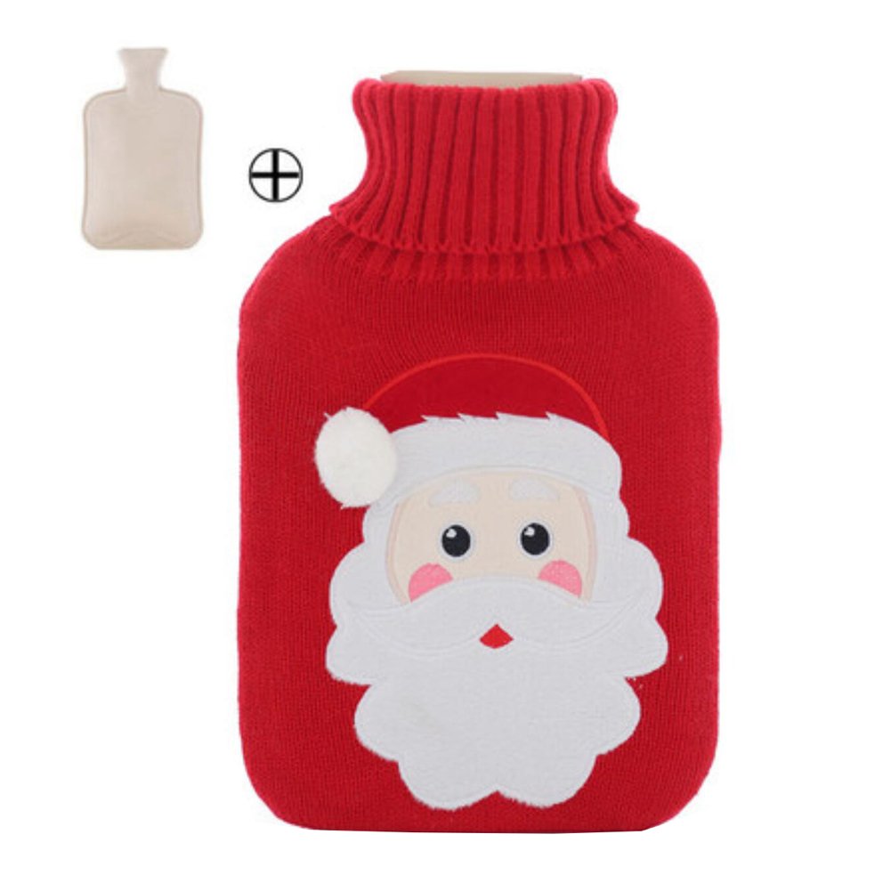 Fancy Pumpkin 1L Hot Water Bottle Hot & Cold Relief Santa Claus