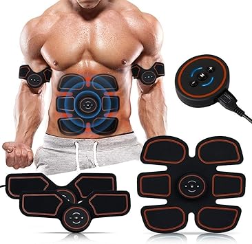 Amazon Co Jp Ems 腹筋ベルト 筋トレマシン ダイエット器具 腹筋トレーニング 腹筋 腕筋 筋トレ器具10段階強度 6つモード Usb充電式腹筋器具 男女兼用 腹筋ベルト腹筋 腕筋 筋トレ器具 トレーニングマシーン Sports