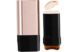 Concealer Stick Concealer Stick Long-Lasting Natural Liquid Makeup with Brush 2-in-1 Waterproof Full Coverage for Women All S