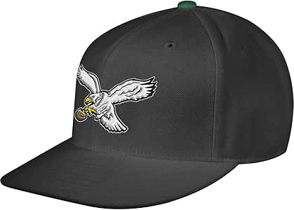eagles throwback fitted hat