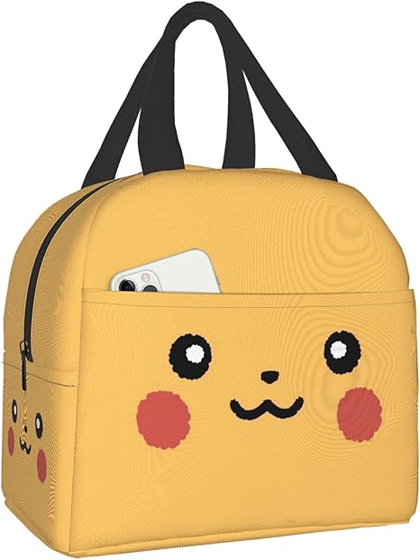 Amazon ピカチュウ アニメ 手提げ ランチ巾着 ランチバッグ お弁当袋 保冷バッグ 保温バッグ 通勤 学校 Danesi 夏祭り キャンプ 食品収納 大容量おしゃれでかわいいので ランチバッグ ランチ巾着 ランチベルト オンライン通販