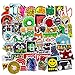 Brand Laptop Stickers 100 Pcs Pack Cool Vinyl Waterproof Sticker Skateboard Pad MacBook Car Snowboard Bicycle Luggage Decal
