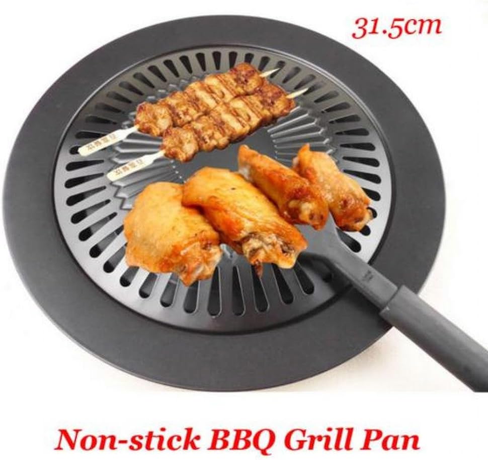 New Cooking Tools Non-stick Gas Grill Pan Refined Iron Black Barbecue BBQ Frying Roasting Pans Outdoor Saucepan Panela Sartenes