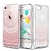 ESR iPhone 6s Case, iPhone 6/6s Case Hybrid, Shock Absorbing, TPU Bumper, Scratch Resistant, Hard Back Cover Clear with Design Protective Cover for iPhone, Pink Manjusaka