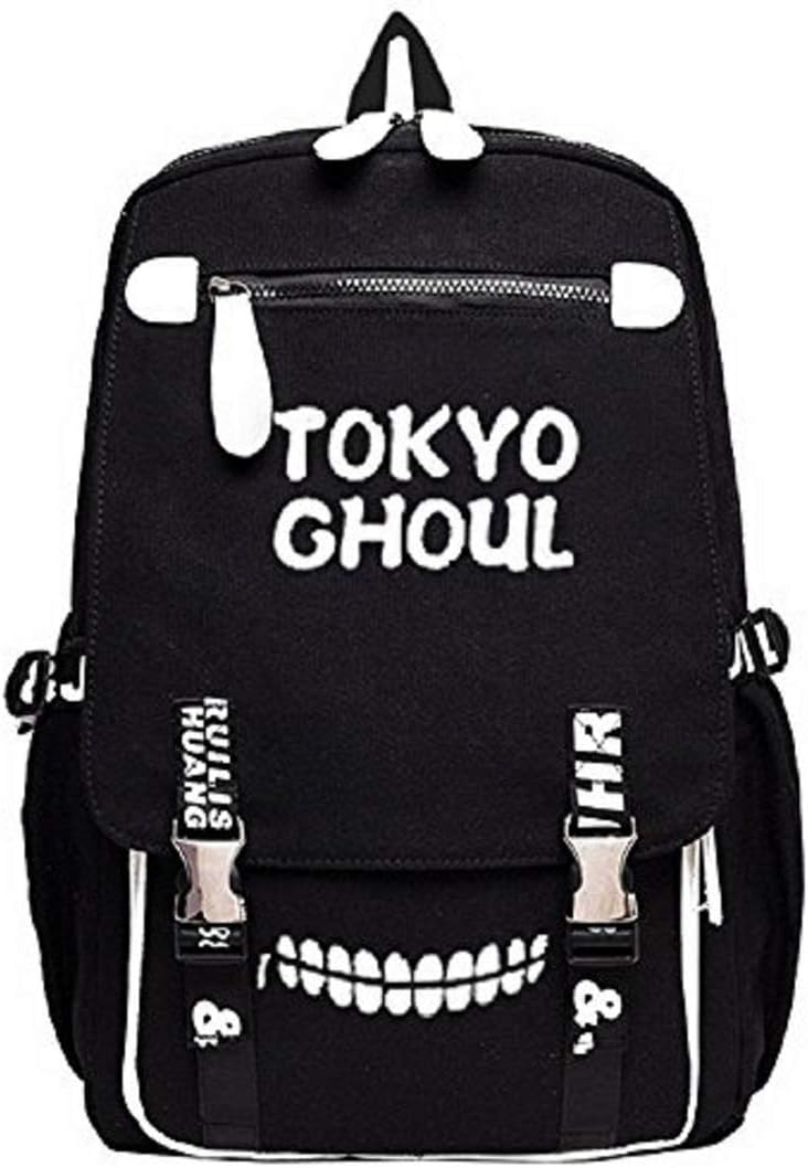 Siawasey Tokyo Ghoul Anime Cosplay Canvas Bookbag Backpack Shoulder Bag School Bag