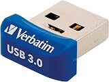 Verbatim Store n Stay NANO USB 3.0 Stick 64GB Blue Super Flat Design Fast view 7