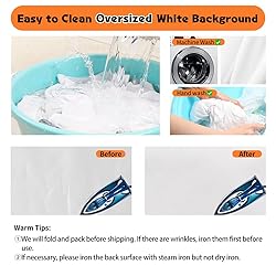 YAYOYA White Backdrop for Photoshoot, 10x20 ft