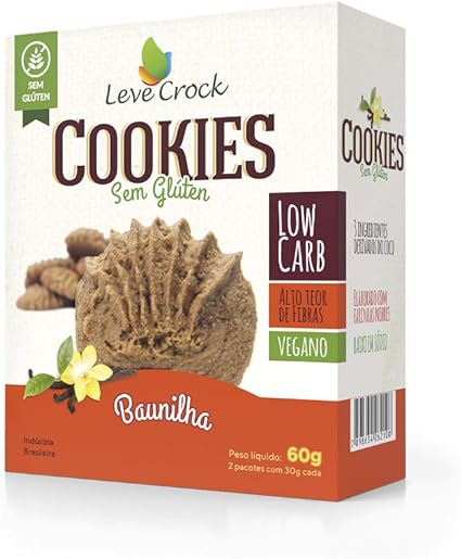 Cookies Low Carb Baunilha