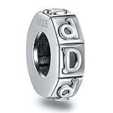 Letter D Spacer Charms, Initial D Alphabet Rubber