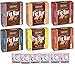 Nature's Bakery Fig Bars Variety Pack. Bundle of 6 Boxes with 36 Individually Wrapped Bars. Flavors Include: Blueberry; Strawberry; Peach; Raspberry; Apple Cinnamon; Original Fig. Gift Box.
