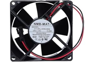 3112KL-05W-B69 80MM 24V 0.28A 8CM 8032 80X80X32MM 2-Wire Cooling Fan