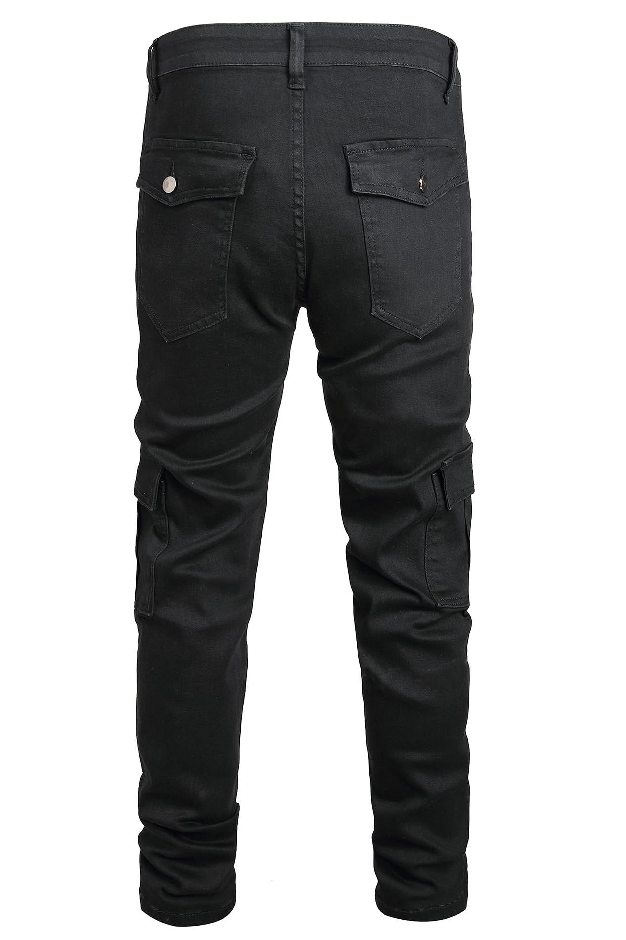 Baylvn Men's Ripped Distressed Destroyed Straight Slim Fit Jeans Skinny Casual Fashion Denim Pants