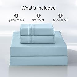 JELLYMONI 400 Thread Count 100% Cotton Sheet