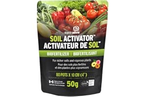Organic Biofertilizer Soil Activator - 50g | Boosts Yields with Natural Soil Microbes | Environmentally Friendly