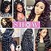 QTHAIR 12A Peruvian Virgin Hair Loose Deep Wave Human Hair 100% Unprocessed Peruvian Loose Deep Wave Virgin Hair Weave Natural Color Human Hair Bundles (16