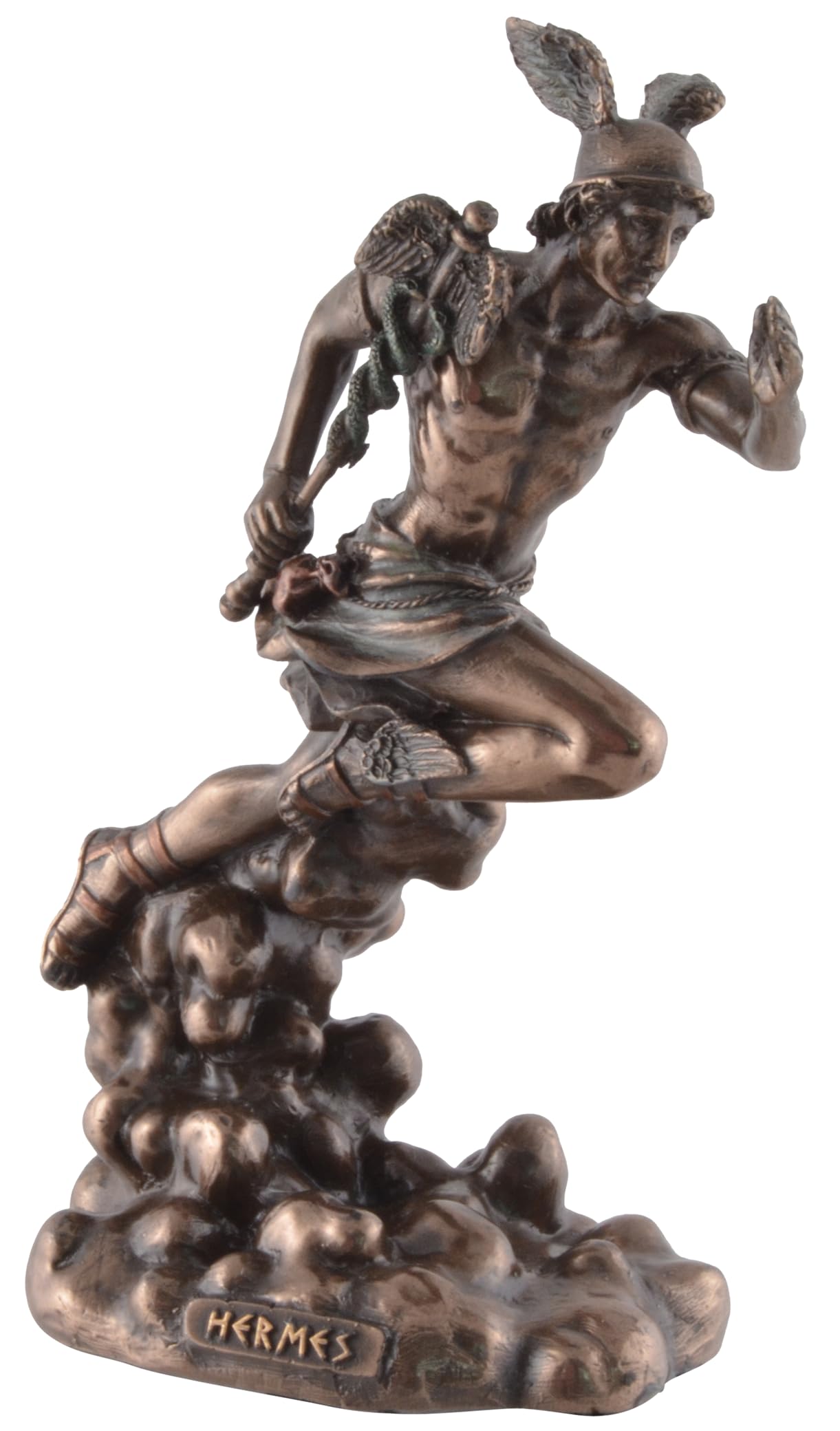 VOGLER Joh. Vogler GmbH Hermes, Greek Messenger of the Gods, God of Merchants, Bronzed