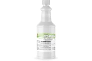 Denatured Ethyl Alcohol 190 Proof 3A - 1 Quart - 32 FL Oz Bottle w/Reusable Evaporation and Leak Proof Seal - Made in America - Alliance Chemical