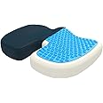 Seat Cushion for Office Chair – Memory Foam Chair Cushion for Tailbone Pain & Sciatica Relief – Ergonomic Office Seat Cushion for Back Pain – Desk Chair Pillow for Sitting Comfort & Pressure Relief