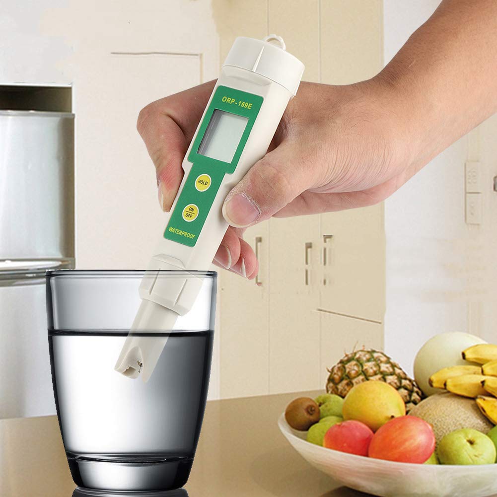 Duokon 2 in 1 Digital ORP/TEMP Meter Tester Waterproof Housing Aquarium Pool Hydroponic Water Measuring Tool