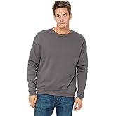 BELLA+CANVAS Men's Unisex Drop Shoulder Fleece Xs X-Small Storm