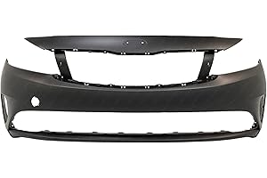MBI AUTO - Primered, Front Bumper Cover Fascia for 2017 2018 Kia Forte Sedan 4 Door 17 18, KI1000187