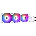 Thermalright Aqua Elite 360 ARGB White CPU Aio Cooler, 360 CPU Liquid Cooling, Pump Head Speed up to 6400RPM,for AM4/AM5,Intel LGA1851/1150/1151/1200/2011/1700,High Performance Radiator(White)