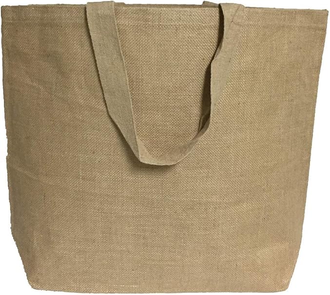 Hessian beach bag Clearance