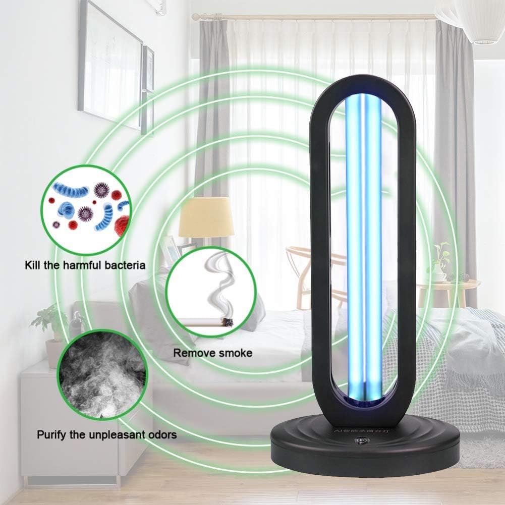 Lampadine Alivier Lampada sterilizzazione UV Lampada germicida  ultravioletta 38W Lampada disinfezione domestica Telecomando senza fili  Lampada antiacaro ad ozono urban-earth.co.uk
