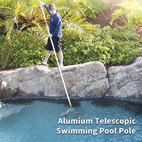 Buyplus Swimming Pool Pole 4 to 12 Feet, Professional Aluminum