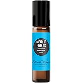 Edens Garden Breath of Fresh Air Essential Oil Roll-On Blend- 100% Pure Premium Grade, Natural, Therapeutic, Aromatherapy, Kid & Skin Safe, The Best for Health, Wellness Pre-Diluted 10 ml (.33 fl oz)