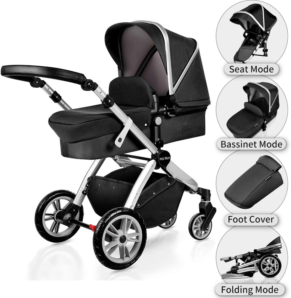 pram bassinet car seat combo