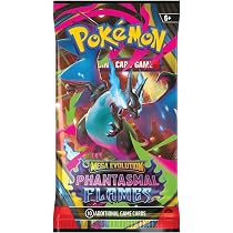 Pokémon TCG: Mega Evolution - Phantasmal Flames Booster Pack (10