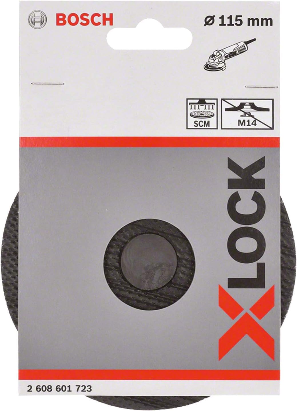 Bosch 1x PRO Backing Pad for Small Angle Grinders SCM (diameter 115 mm, Professional Accessory Small Angle Grinder)
