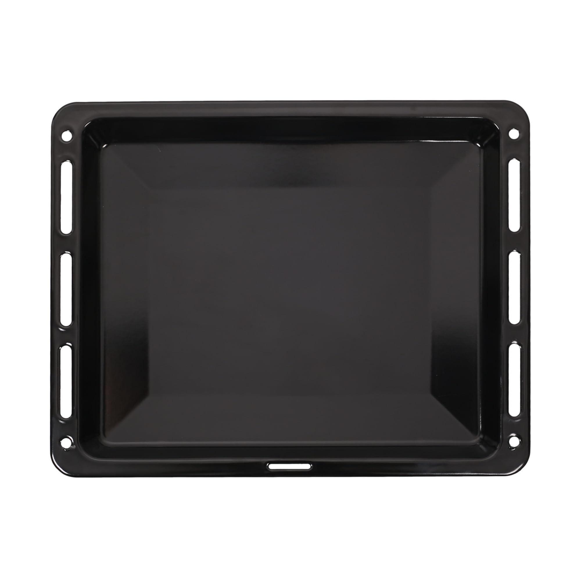 ICQN Baking Tray 460 x 370 x 30 mm (W x L x D) Deep | Enamelled Grease Pan for Oven and Stove | Suitable for Bosch Neff Constructa | Scratch Resistant & Rustproof