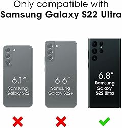 Htlhpxx for Samsung Galaxy S22 Ultra Case with