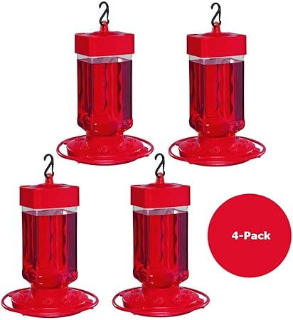 Amazon Com 4 Pack First Nature Large Hummingbird Feeder 3055 32