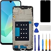 STDAMAR for Samsung Galaxy A16 5G Screen Replacement with Frame | for Samsung A16 5G SM-A166U A166U1 A166B A166E A166W LCD Touch Display Digitizer Kit Assembly with Tools