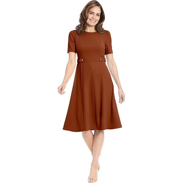 Amazon.com: Charlie Holiday Diana Midi Dress Chocolate MD : Clothing, Shoes  & Jewelry